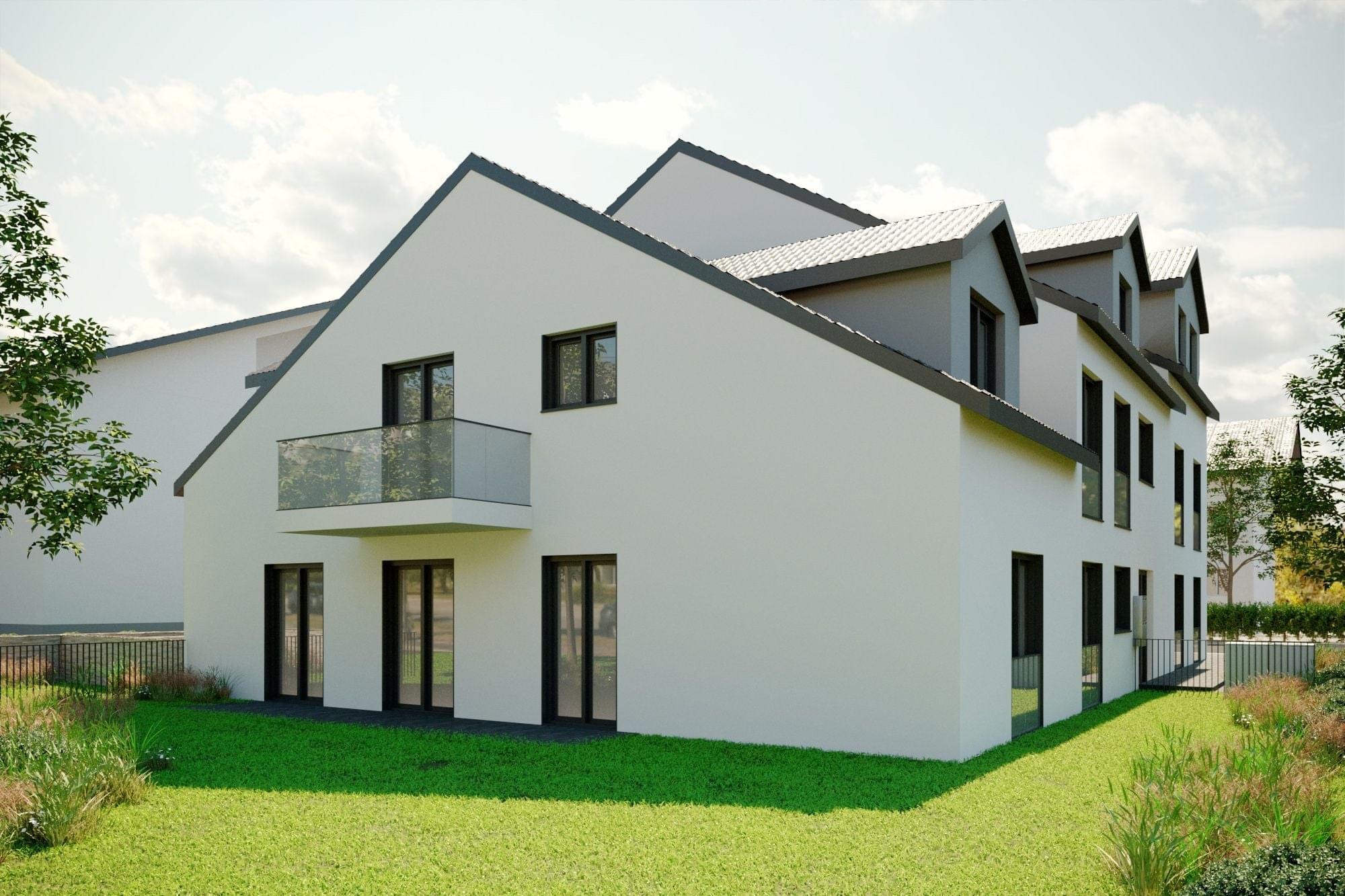 Straße im Loh 23, Straße im Loh 23, Obertshausen – Gartenseite